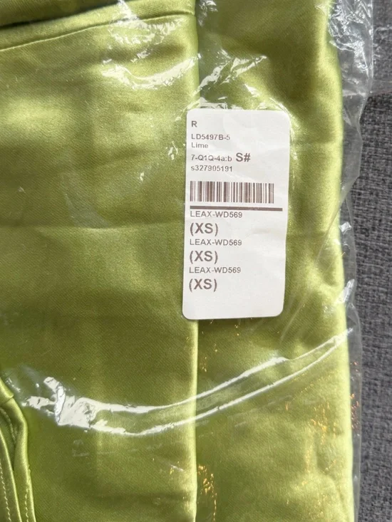 REVOLVE - Lima Maxi Dress in Lime Green - Line & Dot - Picture 5 of 6